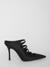 Alexander Wang Lolita 105mm Pointed-toe Mules In Black