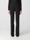 Michael Kors Crepe Wide-leg Trousers In Black