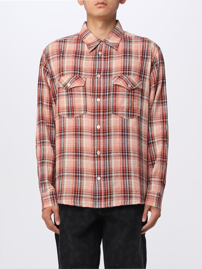 Isabel Marant Lydian Cotton Shirt In Orange