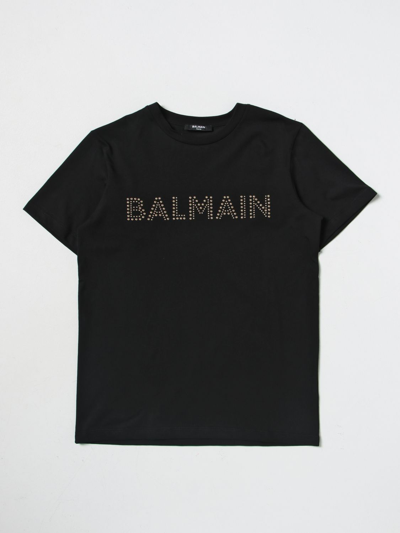 Balmain T-shirt  Kids Kids In Black