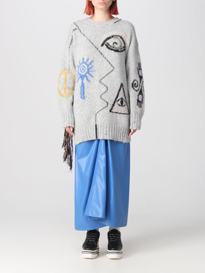 STELLA MCCARTNEY SWEATER STELLA MCCARTNEY WOMAN COLOR MULTICOLOR,E56355005