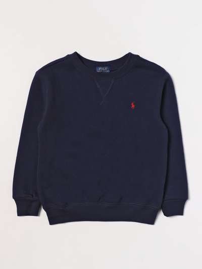 POLO RALPH LAUREN SWEATER POLO RALPH LAUREN KIDS COLOR NAVY,E56402045