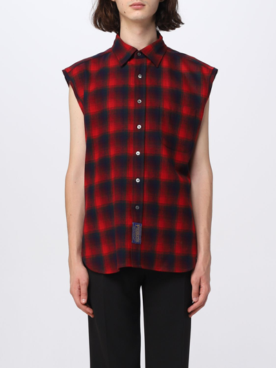 Maison Margiela Shirt In Rojo