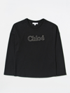 Chloé Cotton T-shirt In Black
