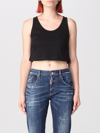 Dsquared2 Top  Woman Color Black In Black