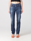 Dsquared2 Pants  Woman Color Blue In Blue