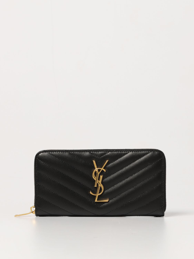 Saint Laurent Wallet  Woman In Black