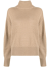 Canada Goose Baysville Turtleneck Wool Jumper In Neutrals