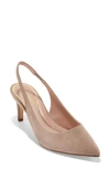 Cole Haan Women's Vandam Pointed Toe Slingback High Heel Pumps In Black