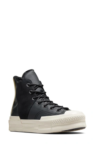 Converse Chuck Taylor® All Star® 70 Plus High Top Sneaker In Black/ Egret/ Black