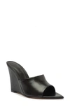 SCHUTZ LUCI POINTED TOE WEDGE SANDAL