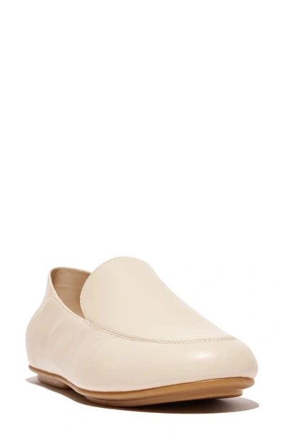Fitflop Allegro Crush-back Loafer In Stone Beige