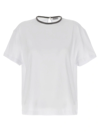 Brunello Cucinelli Monile T-shirt White