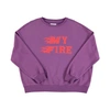SISTERS DEPARTMENT SUDADERA MY FIRE WASHED PURPLE