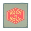 SISTERS DEPARTMENT SILKY ROCK & ROLL GREEN SCARF
