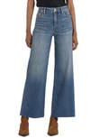 KUT FROM THE KLOTH KUT FROM THE KLOTH MEG FAB AB HIGH WAIST RAW HEM ANKLE WIDE LEG JEANS