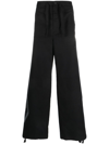A-cold-wall* Black Vertex Trousers In Black