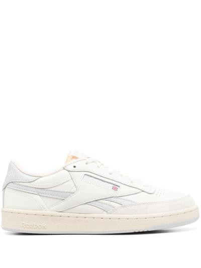 Reebok Club C Revenge Lace-up Sneakers In Chalk/pure Grey 2/paper White
