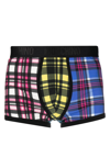 MOSCHINO CHECK-PRINT BOXER BRIEFS