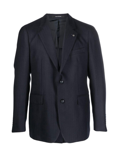 Tagliatore Blazer Jacket Clothing In Blue