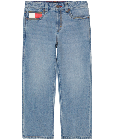 Tommy Hilfiger Little Boys Baggy Hilfiger Denim Jeans In Light Stonewash