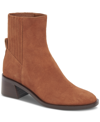 Dolce Vita Linny H2o Womens Suede Pull On Chelsea Boots In Brown