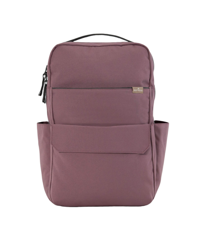 Red Rovr Babies' Roo Diaper Backpack In Mauve