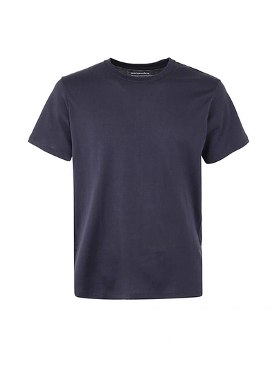 Nanamica Loopwheel Coolmax Jersey Tee In N Navy