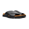 Camper Woman Sandals Black Size 8 Soft Leather In Black