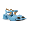 Camper Kiara Leather Sandals In Blue