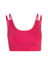 Item M6 Women's Soft Ribbed Bralette In Pink