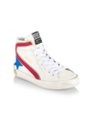 GOLDEN GOOSE BABY'S, LITTLE KID'S & KID'S STAR LEATHER QUARTER AND WAVE HIGH-TOP SNEAKERS