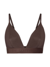 Item M6 Women's All Mesh Triangle Bralette In Cacao