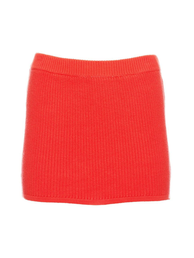 Ser.o.ya Women's Brandi Mini Skirt In Blood Orange