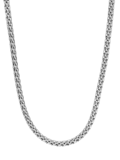 John Hardy Women's Classic Chain Sterling Silver Slim Necklace In Silver-tone