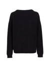 Acne Studios Women's Dramatic Mohair-blend Sweater In Black