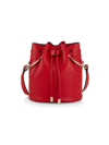 Christian Louboutin By My Side Logo Leather Bucket Bag In Loubi