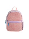 Becco Bags Kid's Hook & Loop Sport Backpack In Pink Lavender