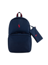 Polo Ralph Lauren Kid's 3-piece Polo Backpack Combo Set In Newport Navy
