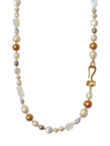 CHAN LUU WOMEN'S 18K GOLD-PLATED, MIXED PEARL & MULTI-GEMSTONE NECKLACE