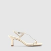 AEYDE AEYDE WOMEN'S ELISE CREAM HEELS