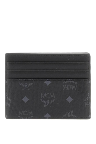 Mcm Visetos Cardholder In Black
