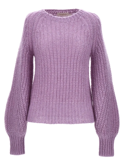 Zimmermann Mohair Blend Sweater In Dusty Lilac