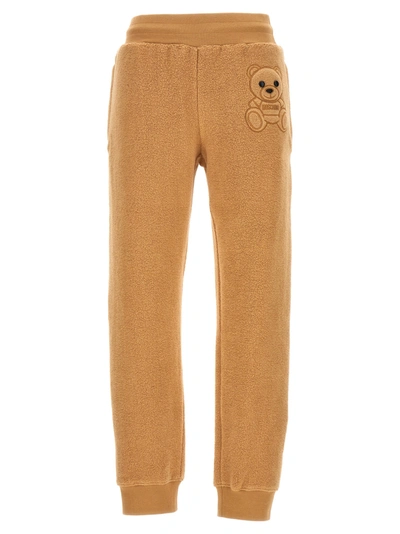 MOSCHINO ORSETTO PANTS BEIGE