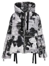 Khrisjoy Bandana Print Khris Hooded Down Jacket