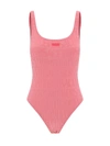 Versace Pink Dua Lipa Edition One-piece Swimsuit In Flamingo