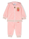 MOSCHINO TEDDY BEAR-PATCH TRACKSUIT SET