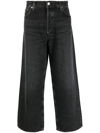 AGOLDE MID-RISE WIDE-LEG JEANS