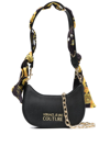 VERSACE JEANS COUTURE THELMA FAUX-LEATHER SHOULDER BAG