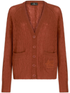ETRO CABLE-KNIT CASHMERE CARDIGAN